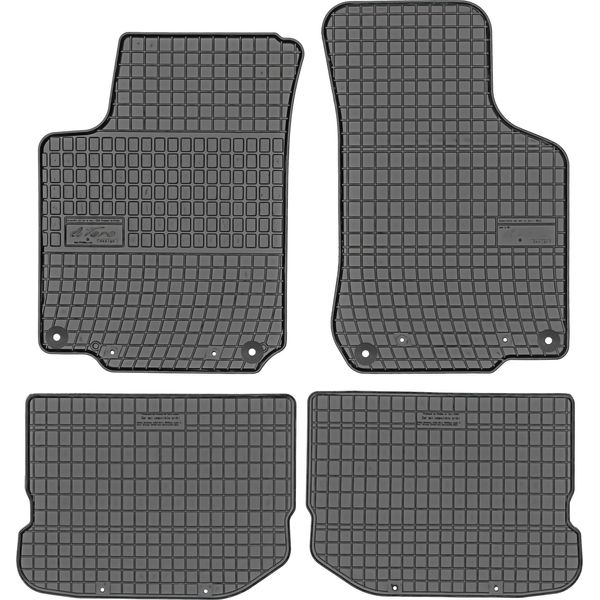 Tappetini Frogum ET0012 - Volkswagen Bora 1998-2004, Av Anteriore - Montati-image