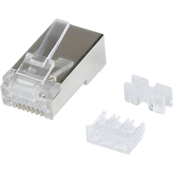Logilink Professional MP0070 Connettore RJ45 Modulare Logilink Cat.6A, Schermato-image