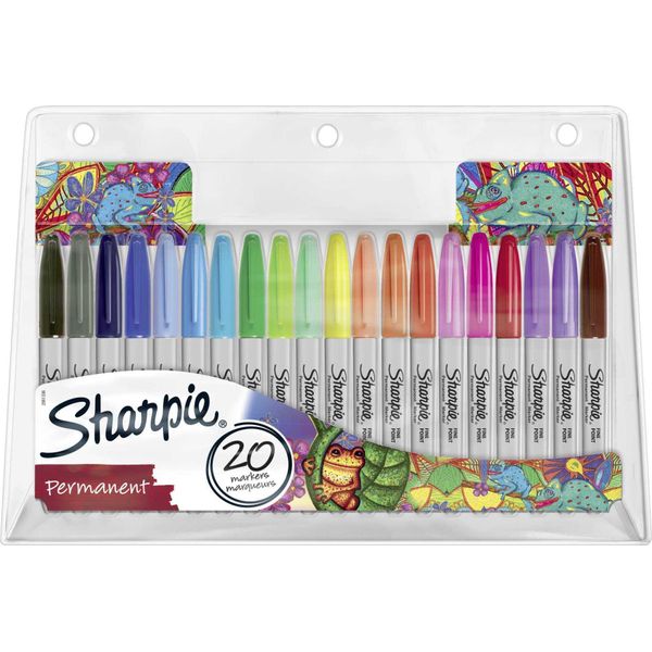 Sharpie 2061128 1X20 Sharpie Permanentmarker Sonderedition ChamäLeon-image