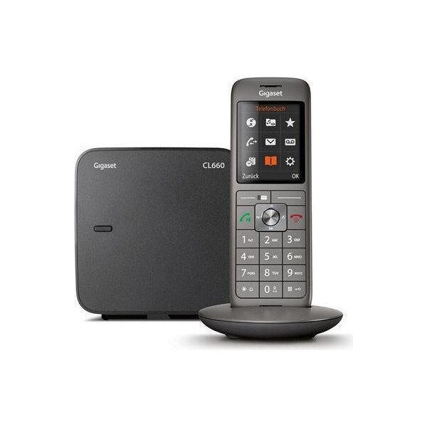 Gigaset CL660 - Schnurlostelefon Mit Rufnummernanzeige - Dect\Gap - Schwarz, Anthrazit-image