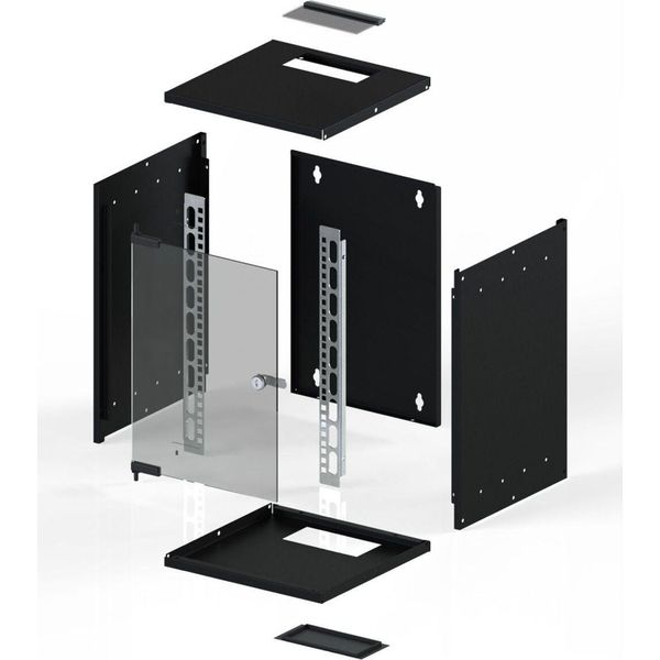 Efb WGB-PRO12 Efb 19" Efb Profilschienen 12HE, Set 2 StüCkfüR WandgehäUse"-image