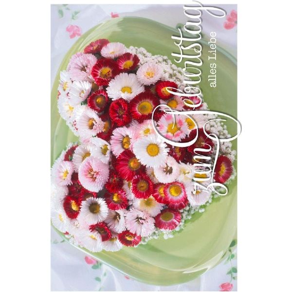 Artebene Card Embossing-Birthday-Heart Tin-image