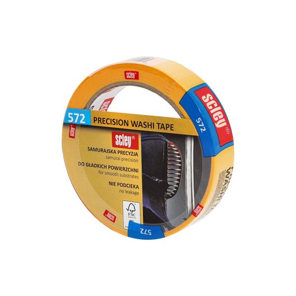 Nastro Adesivo Di Precisione / Nastro Per Mascheratura 25 Mm X 33 M Serie 572 Scley - 1 Pezzo. Nastro Adesivo, Nastro Per Mascheratura-image