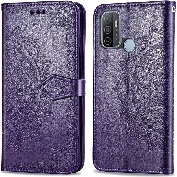 Oppo A53S/Oppo A53 Sleeve - Pelle Finta - Flip Cover Imoshion - Viola-image