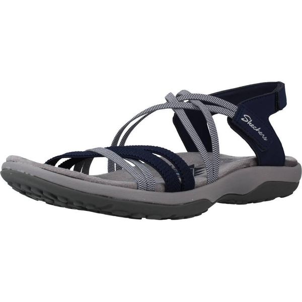 Sandali Del Marchio Skechers Del Modello Reggae Slim-Takes Two Blu-image