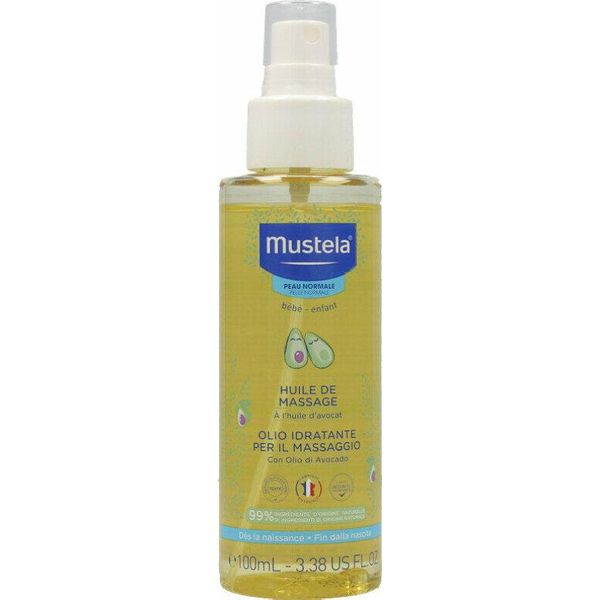 Mustela Olio Da Massaggio Per Bambini All'olio Di Avocado 100Ml-image
