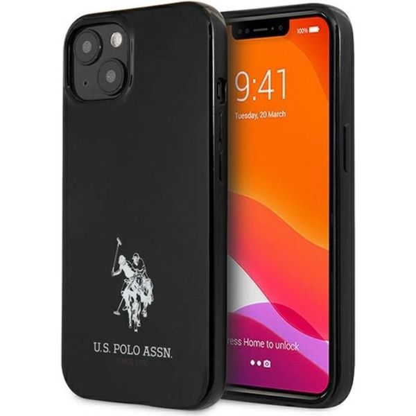 Us Polo Ushcp13Sumhk Iphone 13 Mini 5.4 Czarny/Nero Custodia Rigida Cavalli Logo-image
