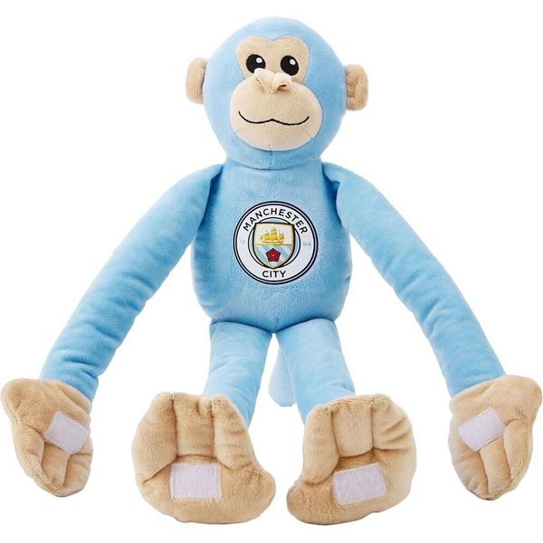 Manchester City Fc - Peluche, Scimmia TA11788 (Taglia Unica) (Azzurro)-image