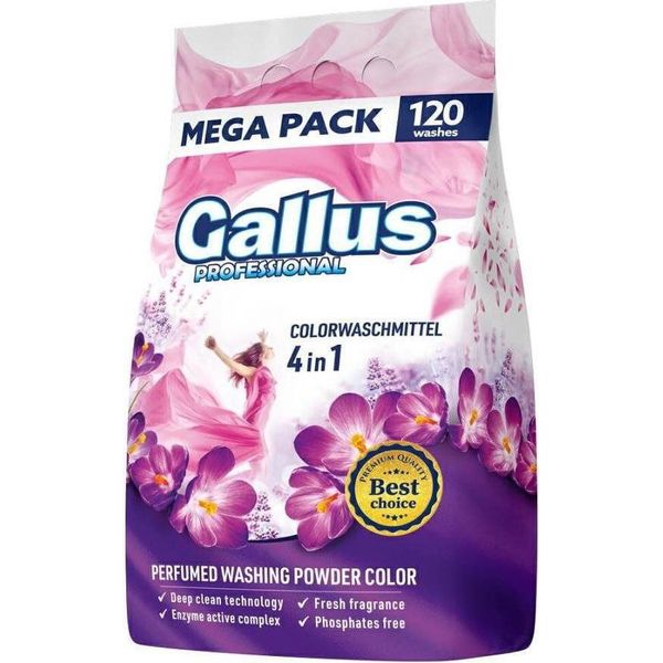 Gallus Professional 4In1 Farbe 6,6 Kg (120 Lavaggi)-image