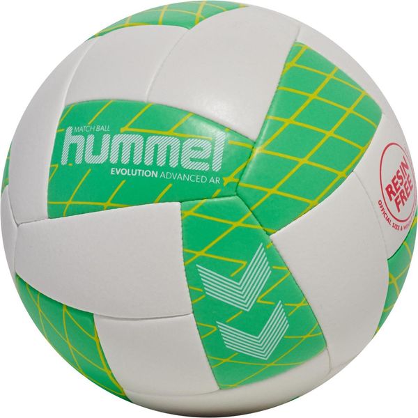 Hummel Evolution Ar Handball Match Ball Advanced Bianco Verde Giallo Taglia 2-image
