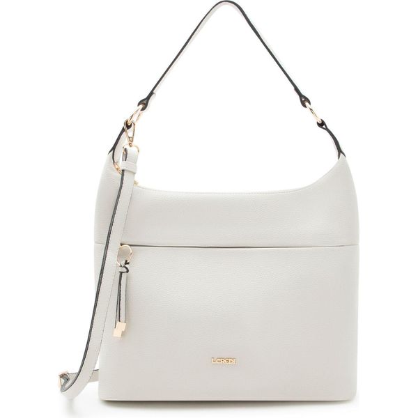 L.Credi Borsa A Tracolla Borsa A Tracolla Maite Hobo Bag Light Gray Avorio-image