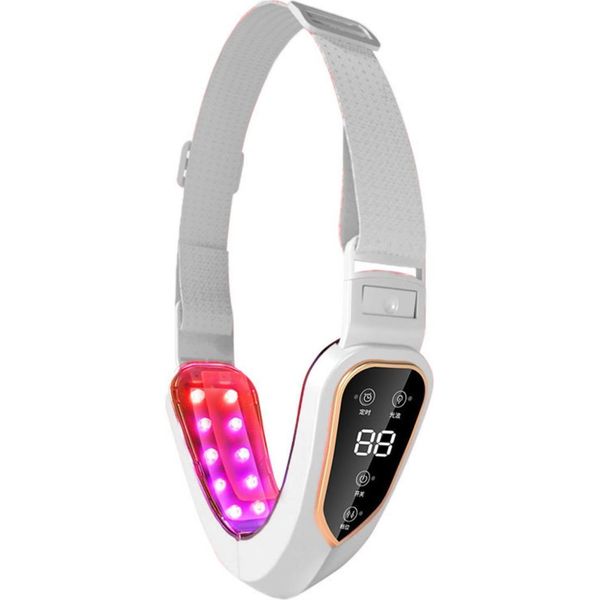 Inf V-Face Massaggiatore Lifting Viso 12 Livelli - Micro Vibrazione & Led Bianco-image