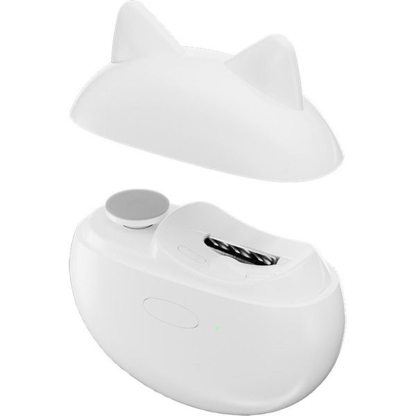 Inf Tagliaunghie E Lima Elettrica 2-In-1 - Sicuro E Automatico Per Unghie Bianco-image