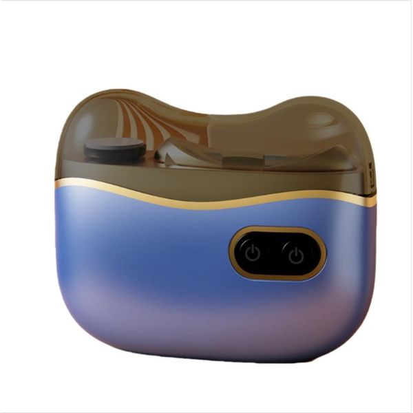Inf Tagliaunghie E Lima Elettrica: Rifinitore Automatico Con Luce Led E Usb Blu-image