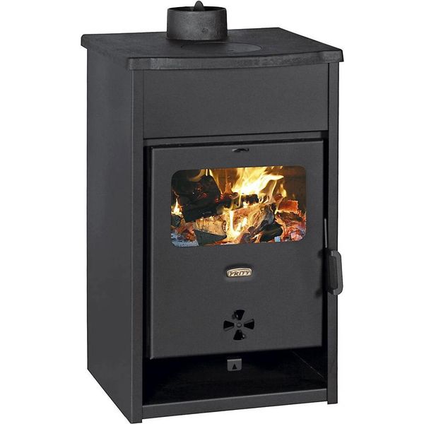 Stufa A Legna Prity Kcpd – 9,3 Kw, Con Piastra In Ghisa – Classe A-image