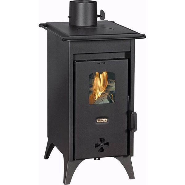 Stufa A Legna Prity Mini D – 6,3 Kw, Compatta Per Soggiorno – Classe A-image