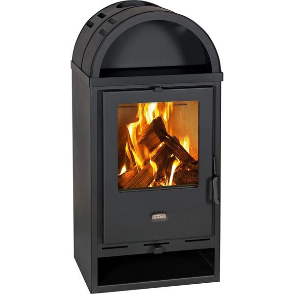 Stufa A Legna Prity K1K D – 9,5 Kw, Riscaldamento A Legna Per Soggiorno – Classe A-image