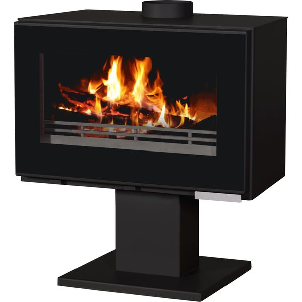 Stufa A Legna Victoria Unica – 10 Kw, Con Vetro Panoramico – Classe A-image