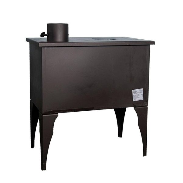 Stufa A Legna Prity 1P34L – 10,1 Kw, Con Forno E Piastra Metallica – Classe A-image