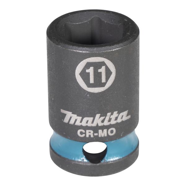 Makita Schlagnuss 3/8", SW11, Kurz, Impact Black (E-15920)-image