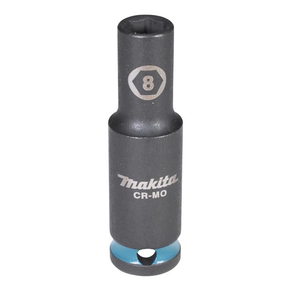 Makita Schlagnuss 3/8", SW8, Lang, Impact Black (E-16259)"-image