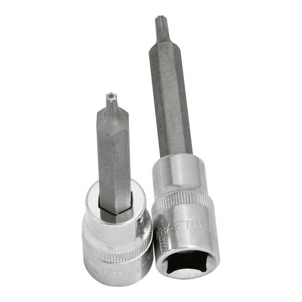 Kraftwerk 1/2" Tx-Bit-Stecknuss T40 M. Bohr. 200 Mm (345340)"-image