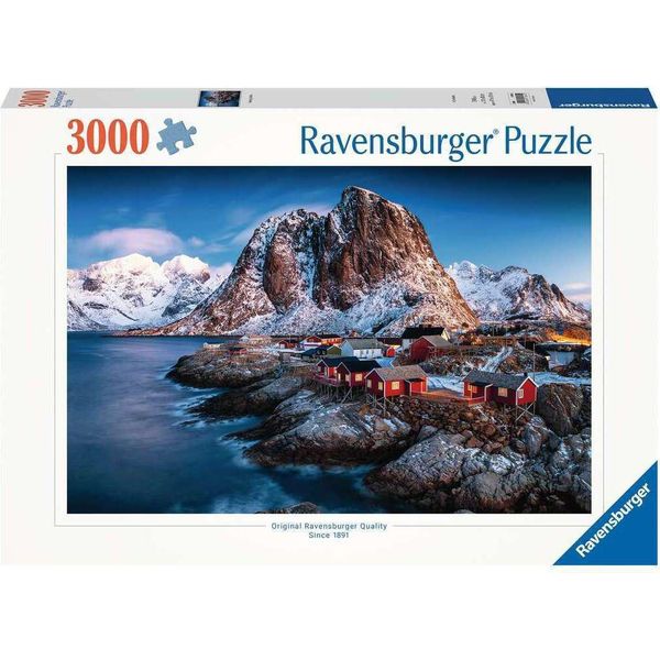 Ravensburger - Lofoten Norway 3000 Piece Puzzle For Adults And Children Ages 12 And Up. Multicolor - 17081-image