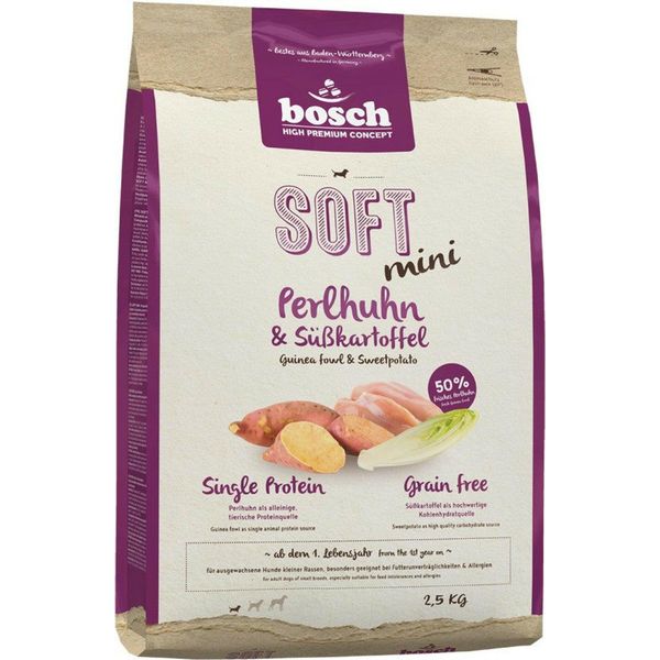 Bosch 2,5Kg Soft Mini Faraona & Patata Dolce-image