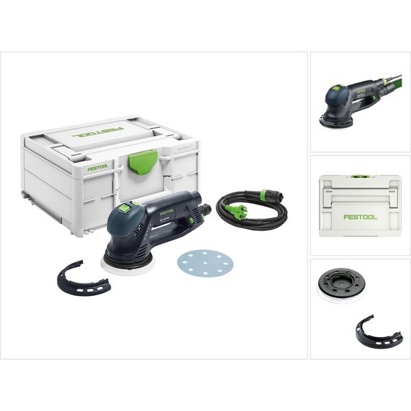 Festool Rotex Ro 125 Feq-Plus Levigatrice Rotorbitale Ad Ingranaggi-image