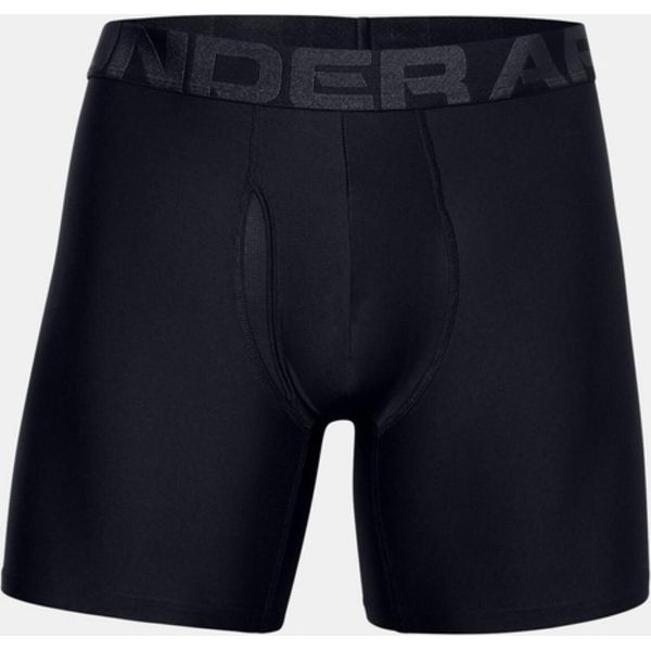 Under Armour Tech Boxerjock 2-Pack 6 Inch Nero 1363619-001 - Sm-image