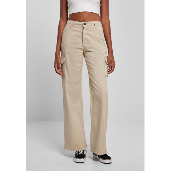 Urban Classics - Donna Pantaloni Cargo Dritti A Vita Alta Softseagrass - 26-image