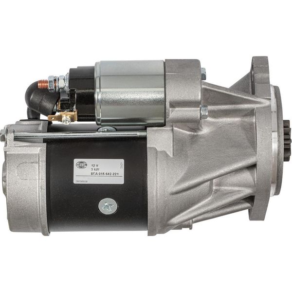 Motorino Di Avviamento 12 V 3 Kw 9 Denti Hella Adatto Ad Es. Per Hitachi-image