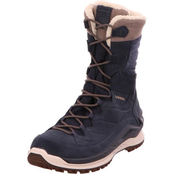 Lowa Barina Evo Gtx Ws Winterstiefel Stahlblau/Stein Uk 8,5 - Eu 42,5-image