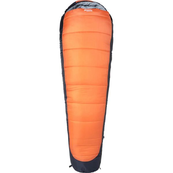 Mountain Warehouse - Sacco A Pelo A Mummia "Microlite 1400"", Invernale Con Cerniera Destra MW2242 (215 Cm) (Rosso Corallo)"-image