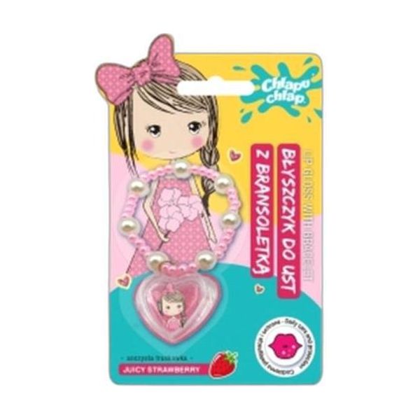Lip Gloss Con Braccialetto Chlap Chlaps Juicy Strawberry-image