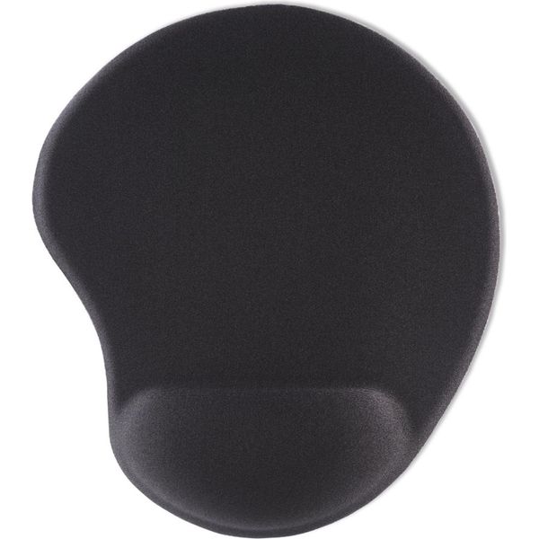 Hama 00126855 Hama Mousepad Con Poggiapolsi Ergonomico Mini Nero-image