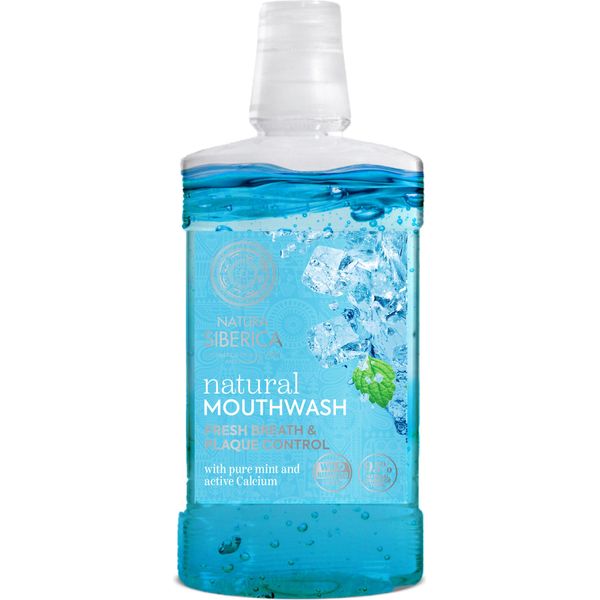 Natura Siberica. Collutorio Naturale Con Menta Pura E Calcio Attivo, 520 Ml-image
