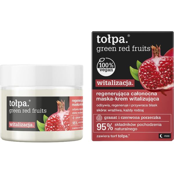 Tolpa Green Maschera Viso Rigenerante Notte Vitalizzante 50Ml-image