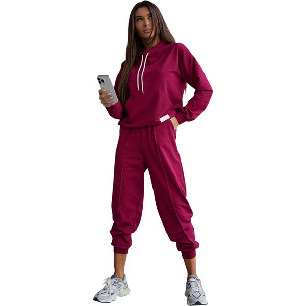 Tuta Da Donna Per Il Tempo Libero Tuta Da Casa Tuta Da Jogging, Bordo/S/36-image