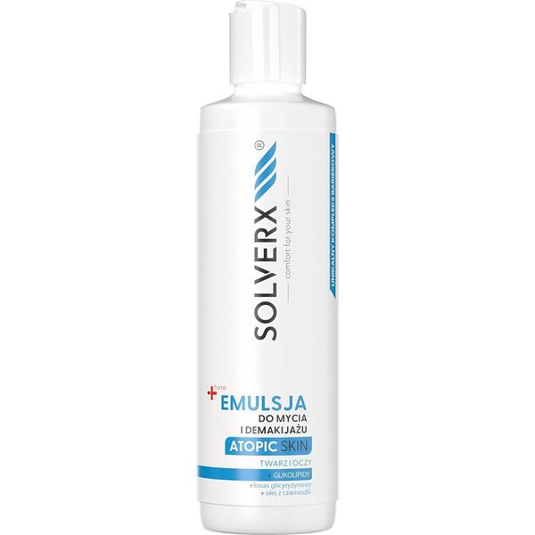 Solverx Emulsione Detergente E Viso Atopica 200 Ml-image
