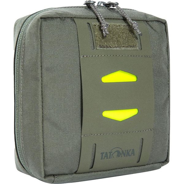 Tatonka Unisex - Adulti Marsupio Universale 14 X 14 Marsupio Per Zaino, Grigio Pietra Oliva, 14 X 14 Cm-image