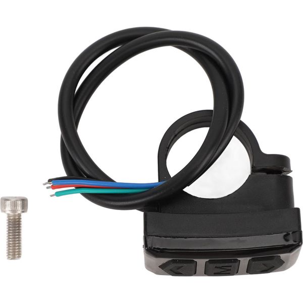 Interruttore Di Segnalazione Della Bicicletta Elettrica Comando Di Sterzo Del Manubrio Della Bicicletta Sensibile Ed Ergonomico, Resistente Allo Scivolamento-image