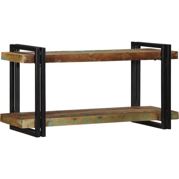 Syfax™ Mensola Da Parete Multicolore In Legno Massello Di Recupero-image