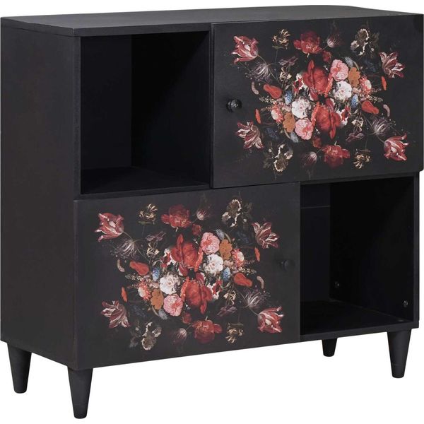 Syfax™ Armadi Di Stoccaggio Con Porta Multicolore 80 X 33,5 X 75 Cm-image