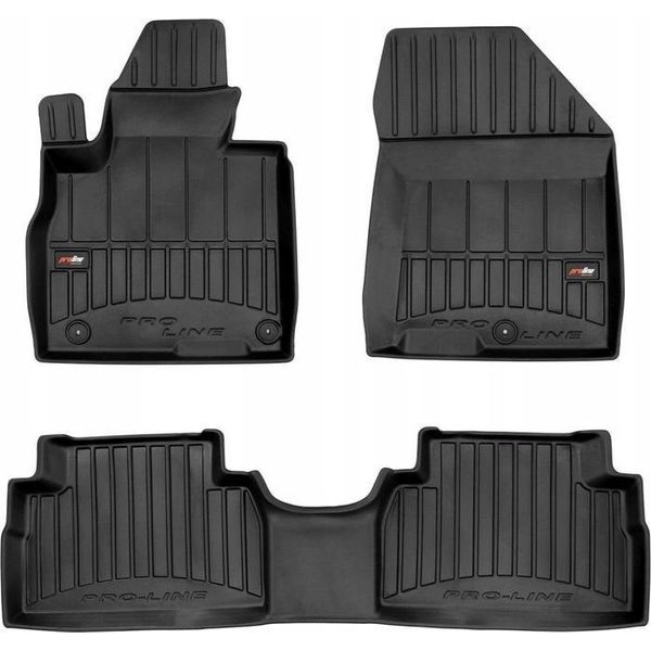 Tappetini, Tappetini In Gomma Hyundai Santa Fe 4 Iv 2018-2023, 3D-Mulde-image