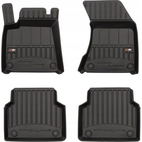Tappetini In Gomma, Tappetini Audi A8 D4 2009-2017 3D Mulde-image