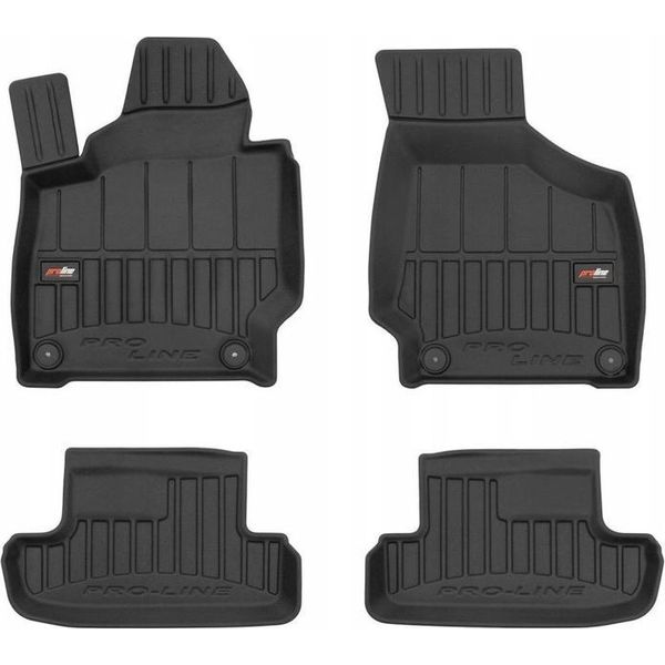Tappetini In Gomma E Tappetini Audi Tt 2 2006-2014 3D Mulde-image