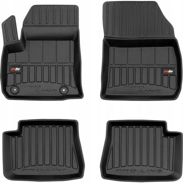 Tappetini In Gomma E Tappetini Peugeot E-208 Dal 2019 - 3D Mulde-image