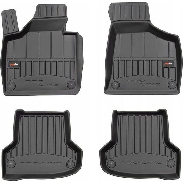 Tappetini In Gomma E Tappetini Audi A3 8P 2003-2013 3D Mulde-image