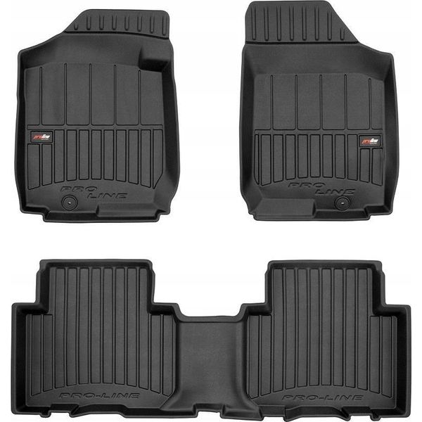 Tappetini In Gomma E Tappetini Kia Carens 3 2006-2012 3D Mulde-image